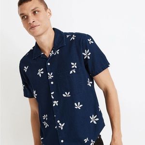 Madewell Easy Camp Shirt in Hawaiian Floral